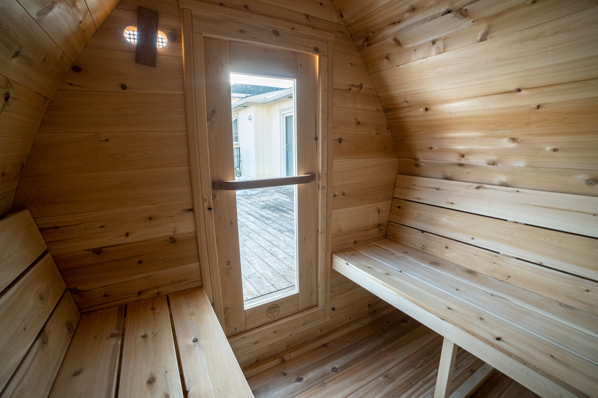 LeisureCraft CT MiniPOD Sauna