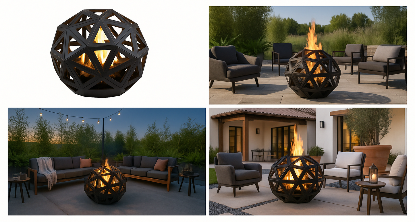 The EmberSphere Fire Bowl