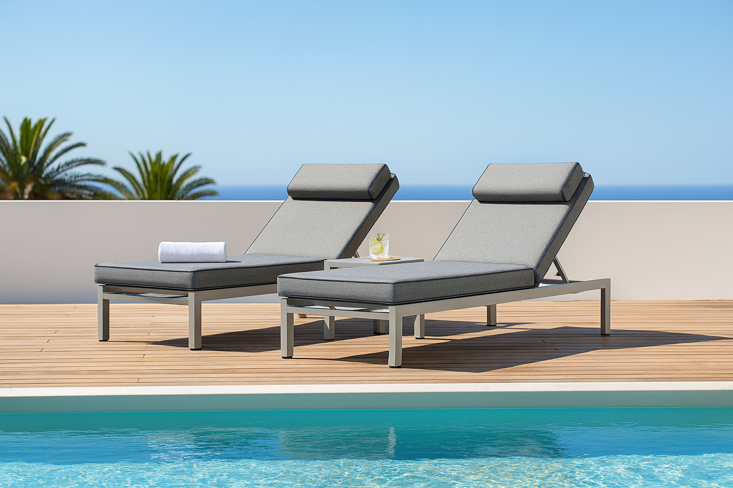 Solace Adjustable Poolside Loungers