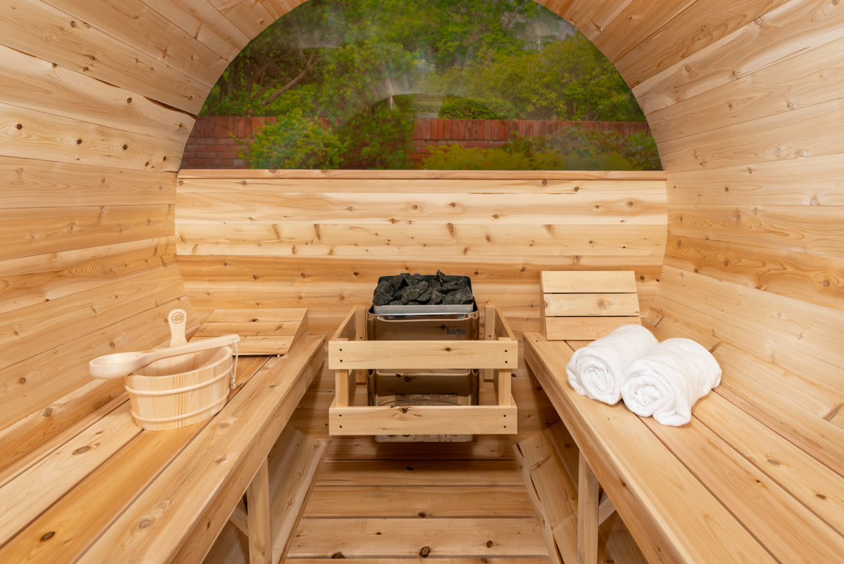 LeisureCraft Serenity MP Barrel Sauna
