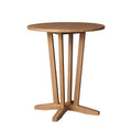 Teak 30" Round Balcony Table