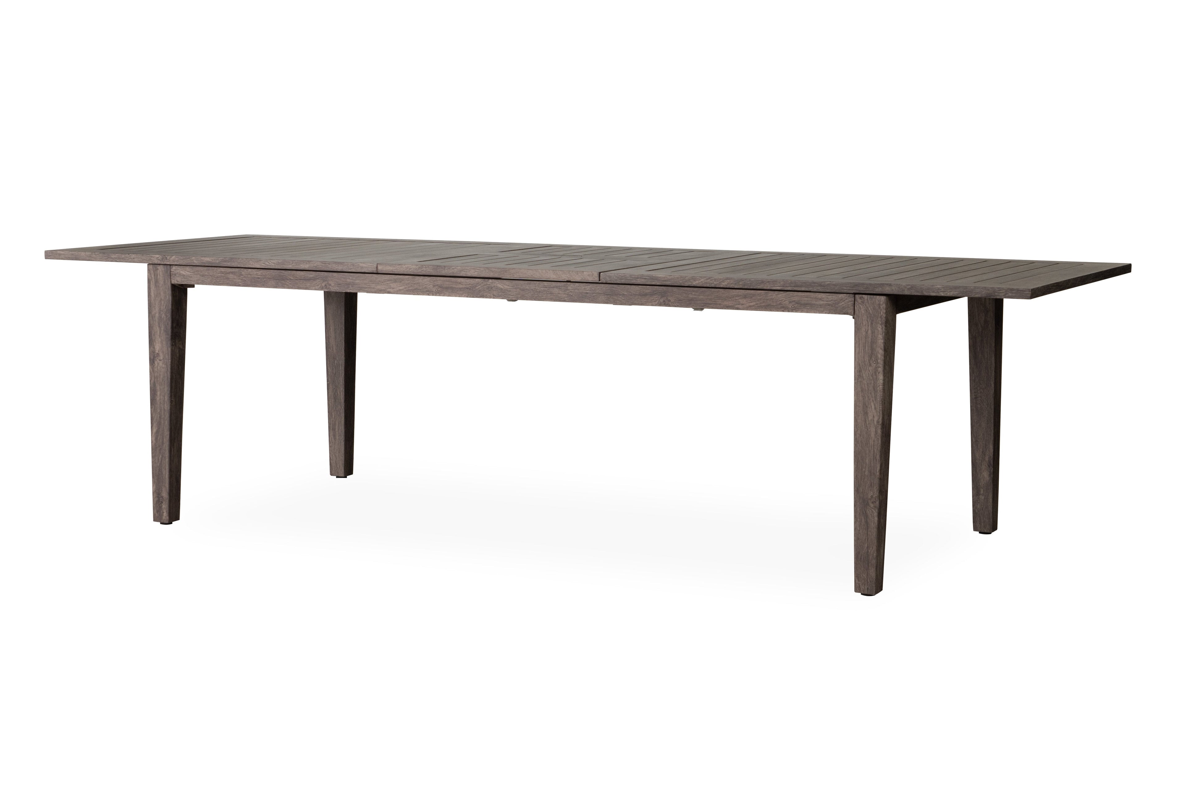 Frontier 86"-110" Butterfly Umbrella Dining Table — Angle2