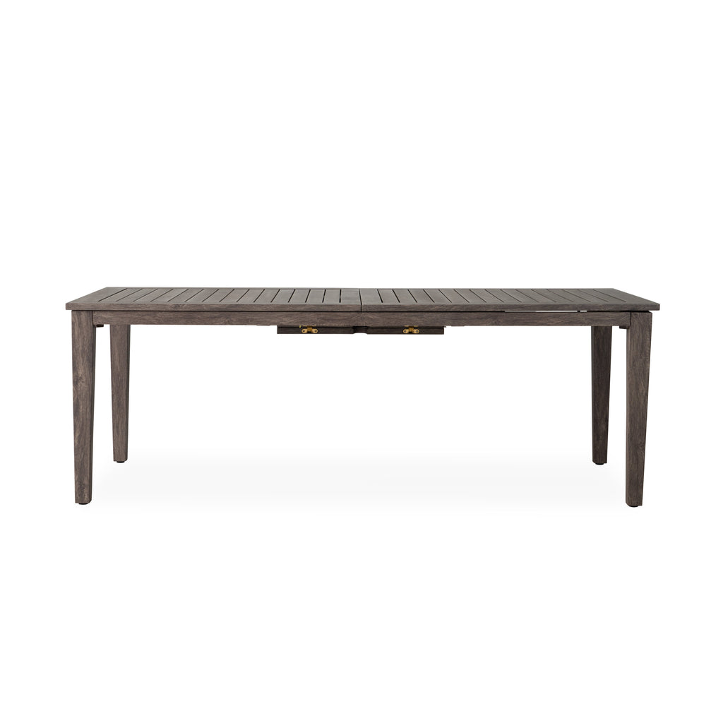 Frontier 86"-110" Butterfly Umbrella Dining Table — Front1