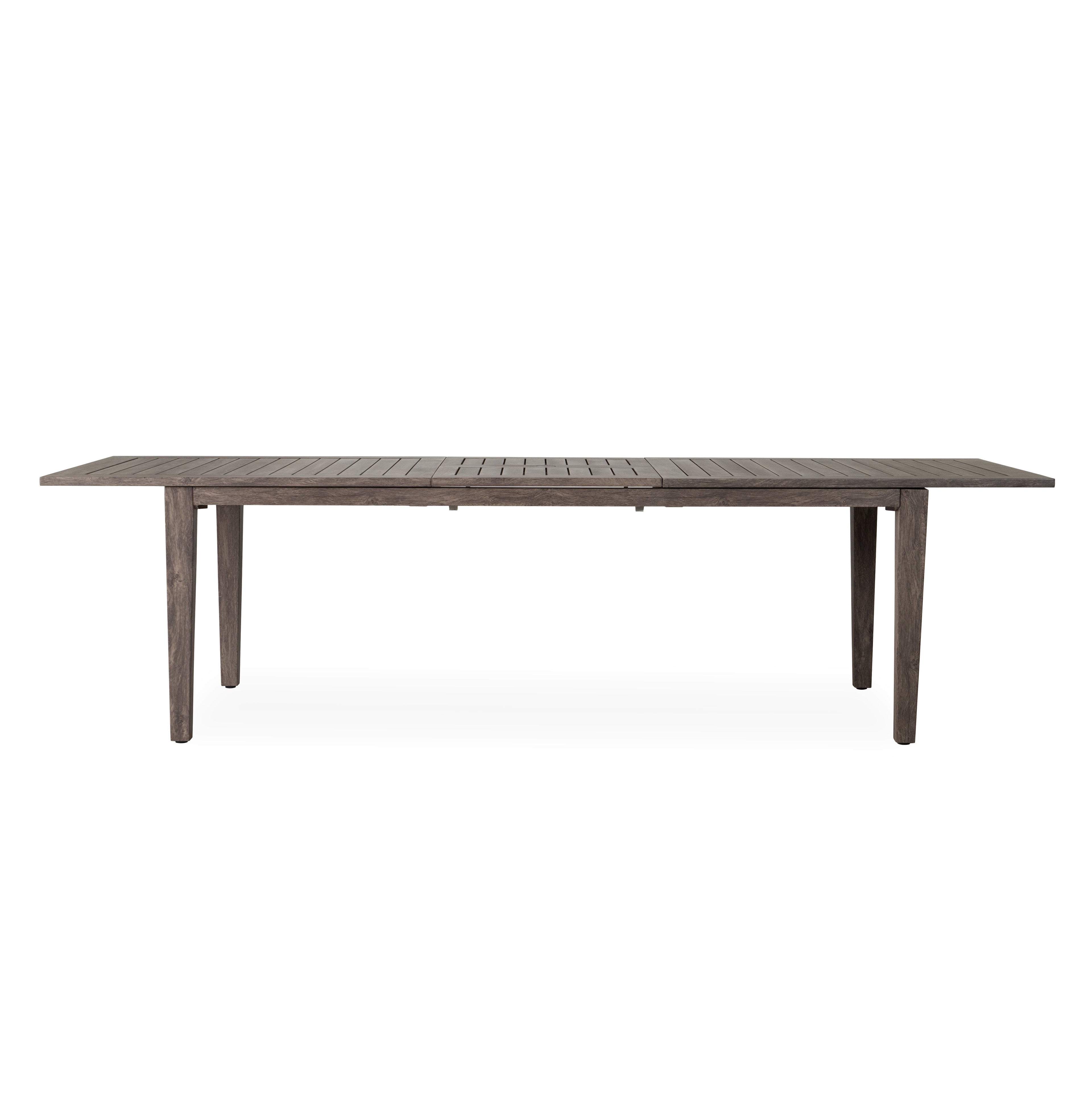 Frontier 86"-110" Butterfly Umbrella Dining Table — Front2