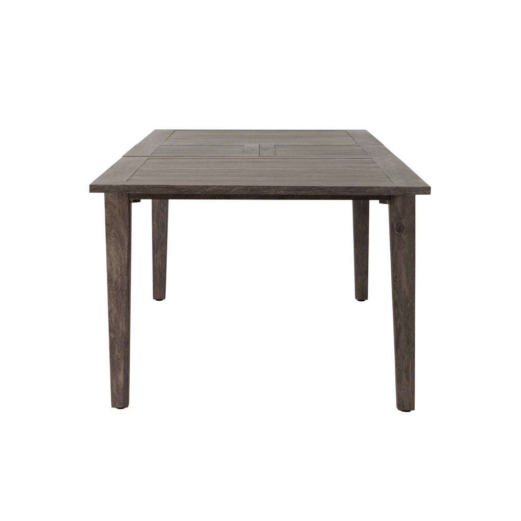 Frontier 86"-110" Butterfly Umbrella Dining Table — Side2