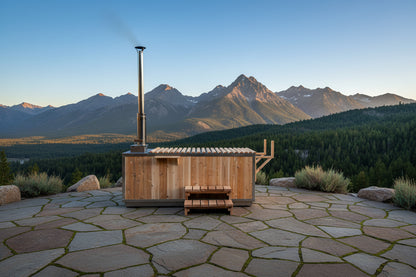 Leisurecraft Starlight Wood Burning Hot Tub