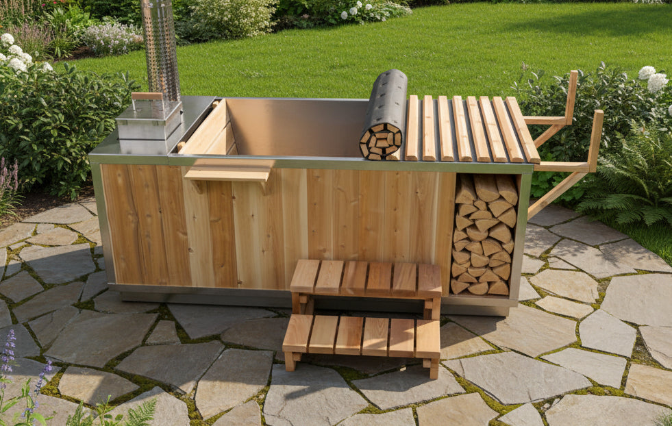 Leisurecraft Starlight Wood Burning Hot Tub