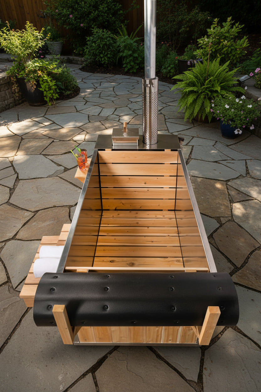 Leisurecraft Starlight Wood Burning Hot Tub