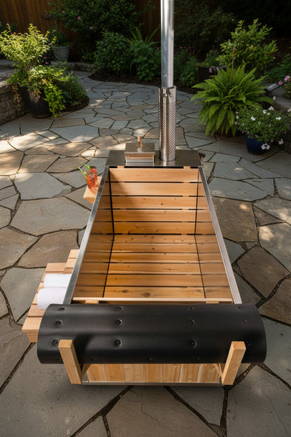 Leisurecraft Starlight Wood Burning Hot Tub