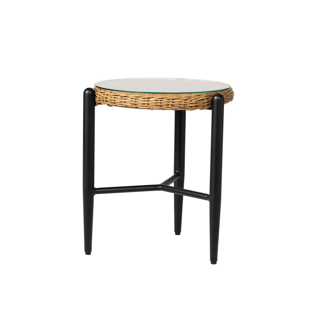 Galloway 18" Round End Table — Angle