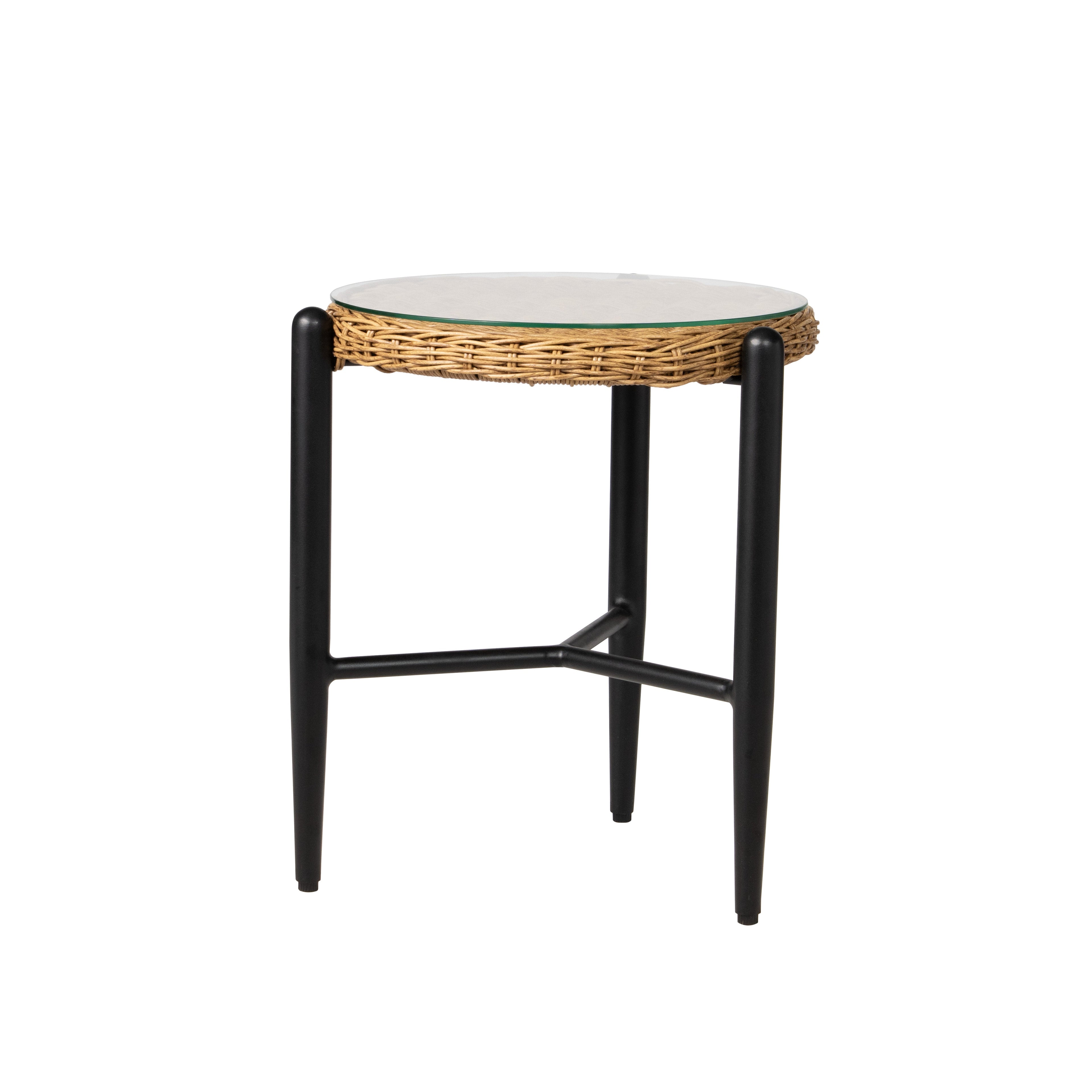 Galloway 18" Round End Table — Angle