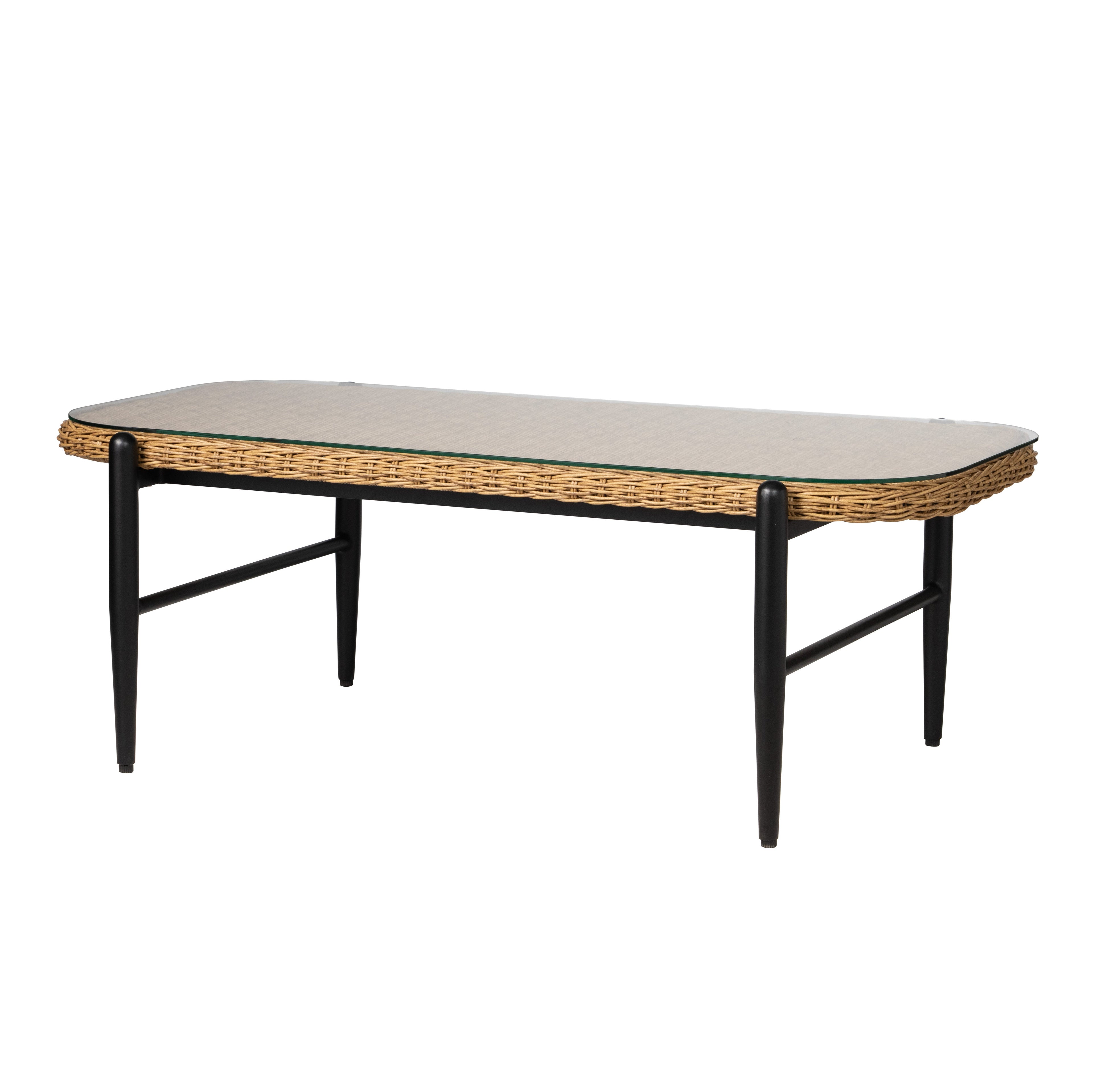Galloway 50" Rectangular Cocktail Table — Angle