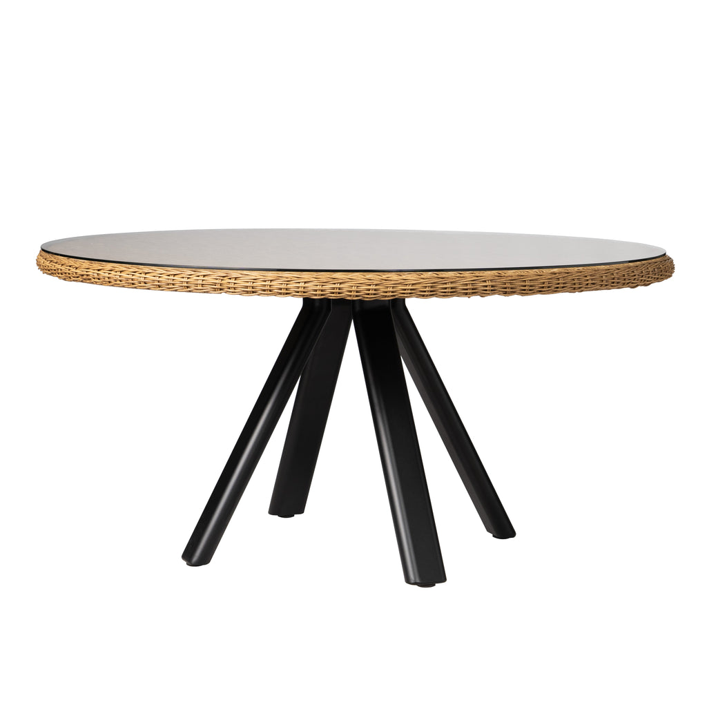 Galloway 59" Round Dining Table — Angle