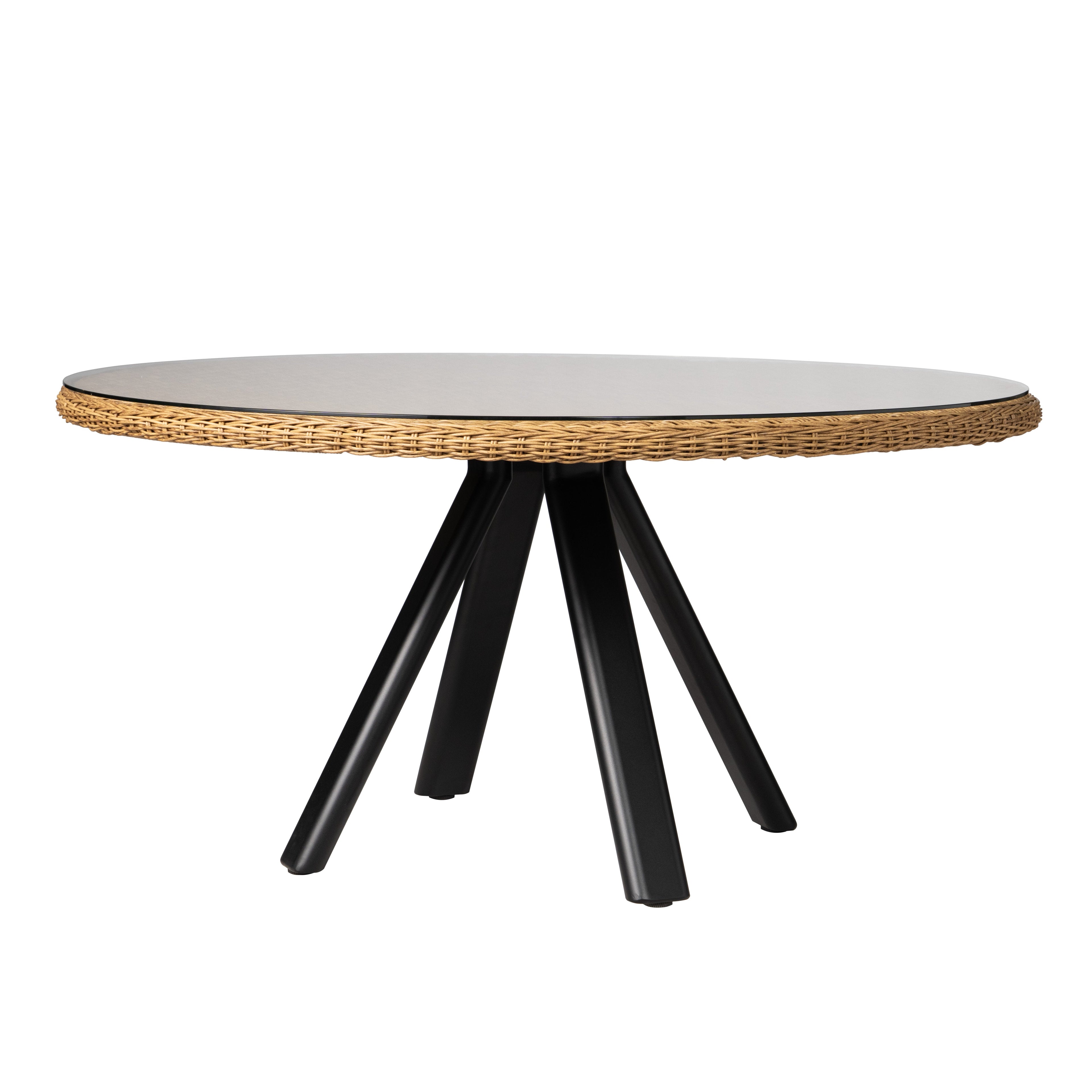 Galloway 59" Round Dining Table — Angle