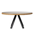 Galloway 59" Round Dining Table — Front