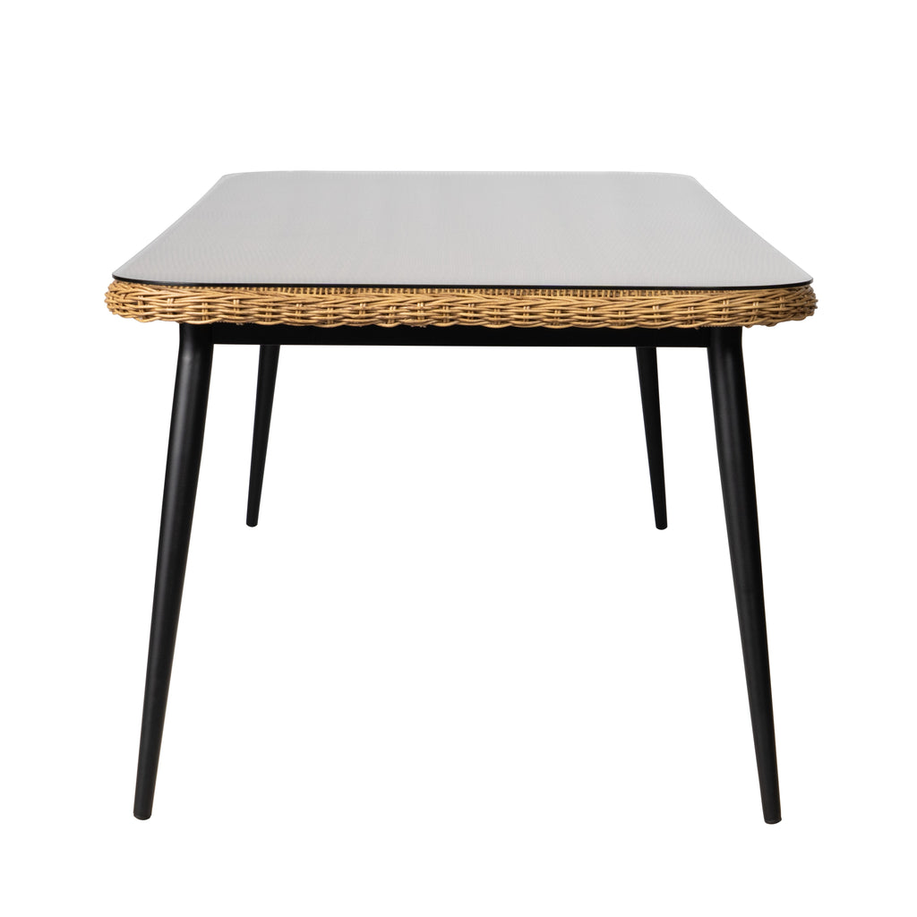 Galloway 95" Rectangular Dining Table — Side