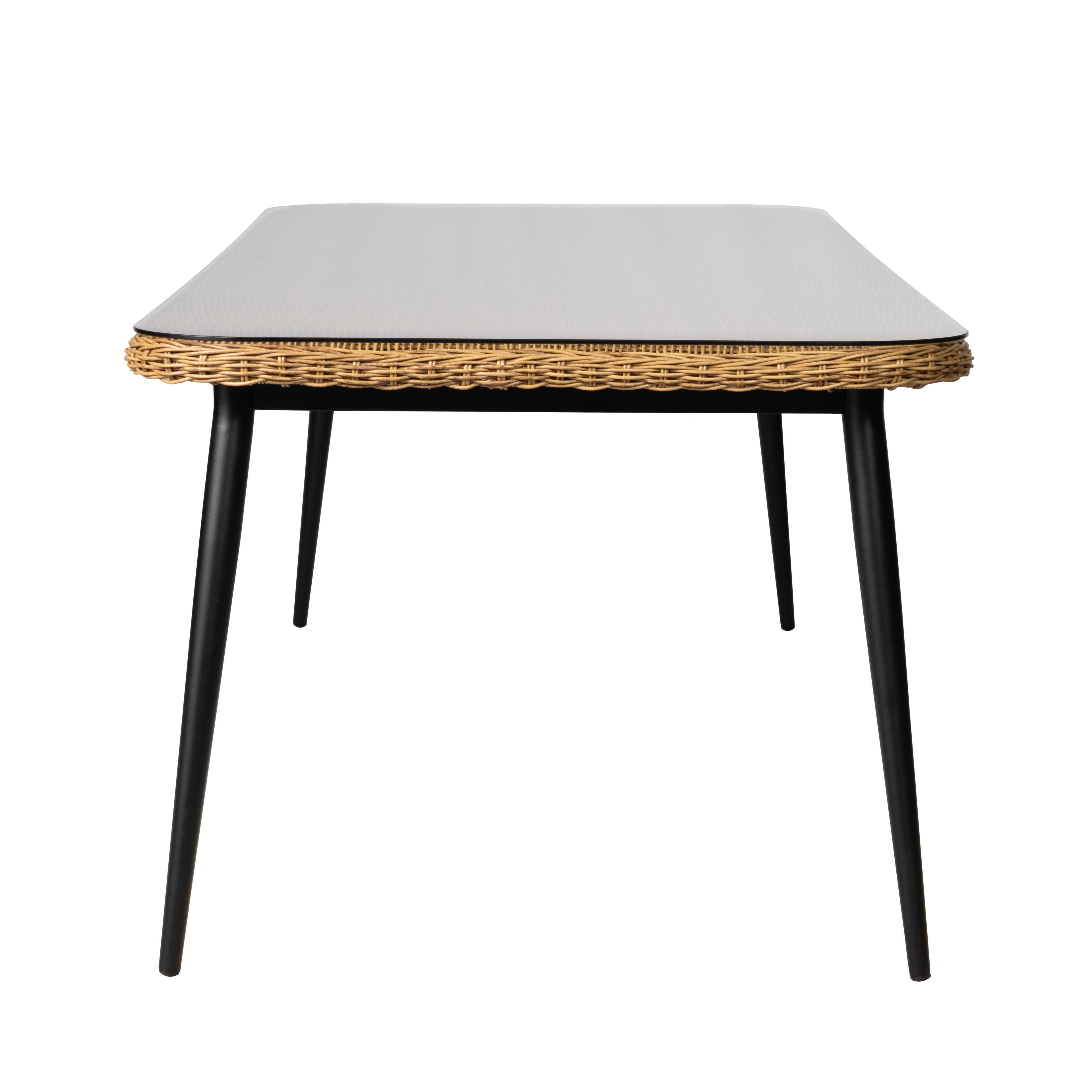 Galloway 95" Rectangular Dining Table — Side