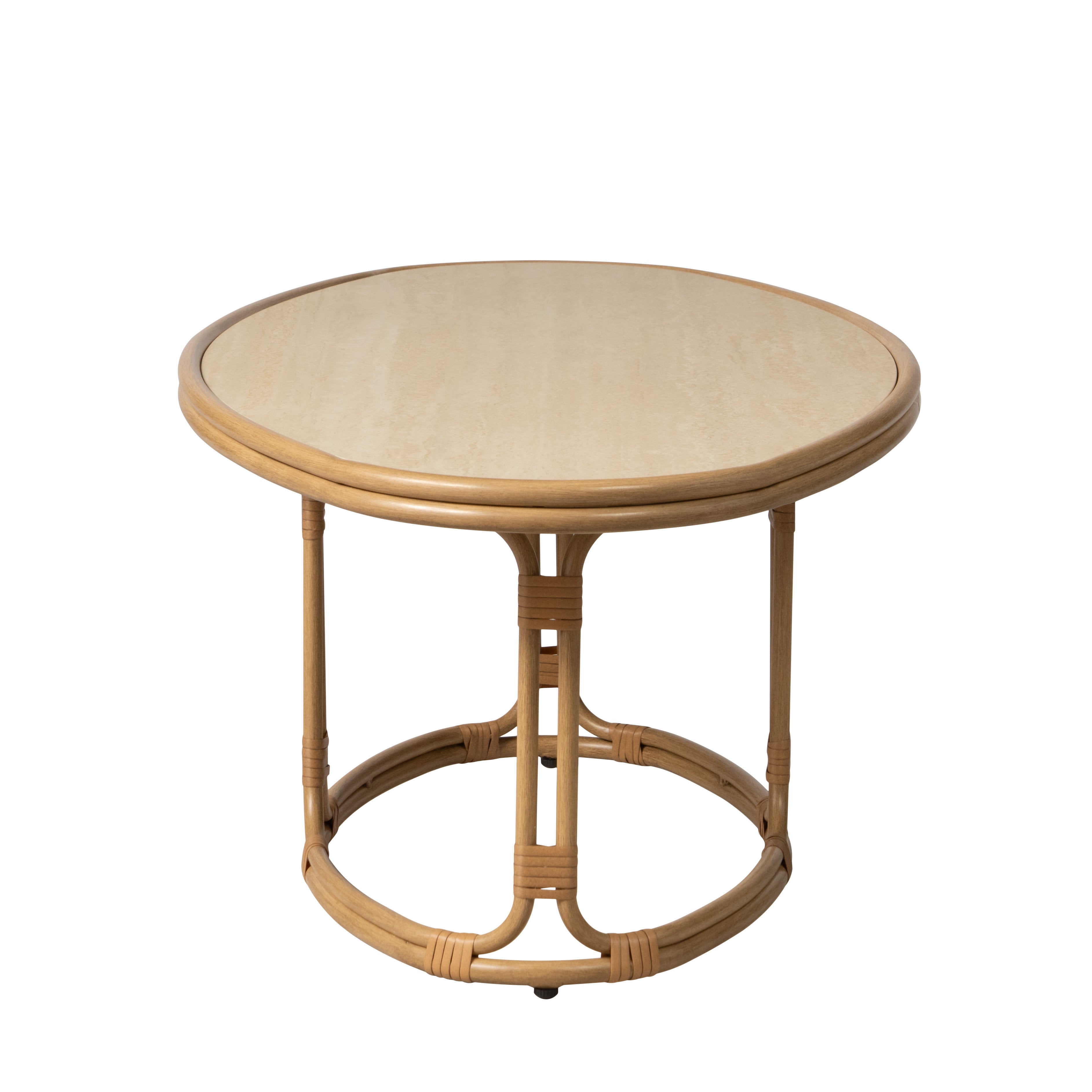 Riviera 50" Oval Cocktail Table — Side