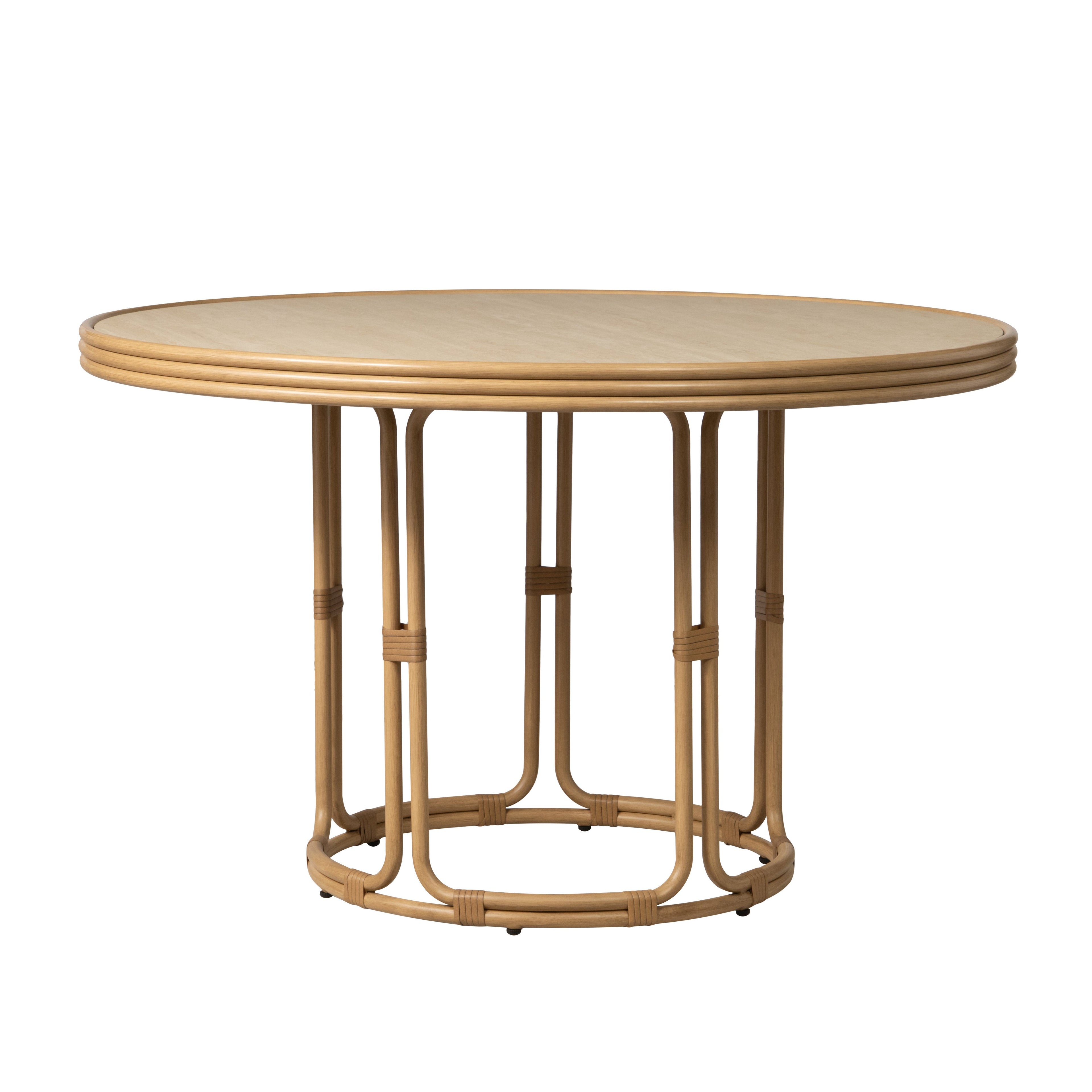 Riviera 48" Round Dining Table — Side