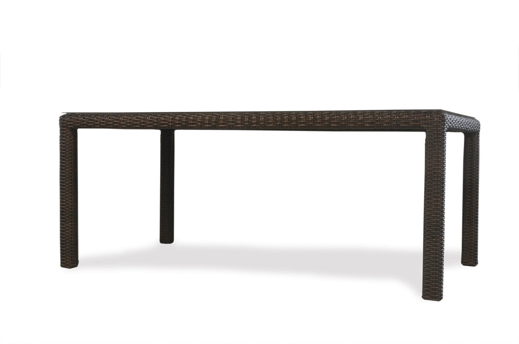 Mesa 72" Rectangular Umbrella Dining Table — A