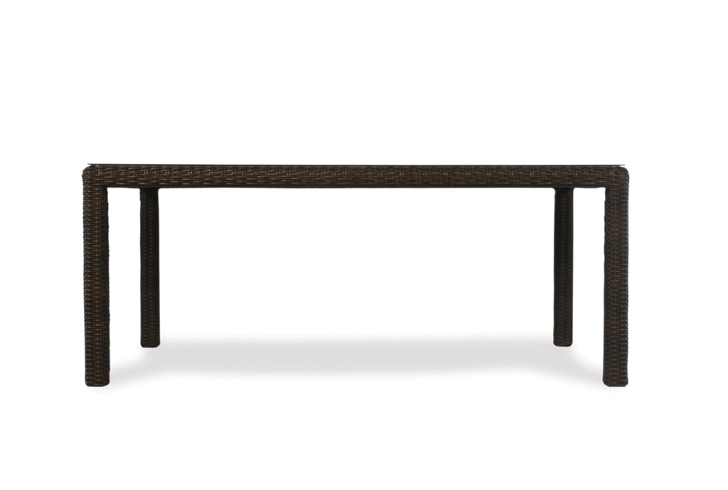 Mesa 72" Rectangular Umbrella Dining Table