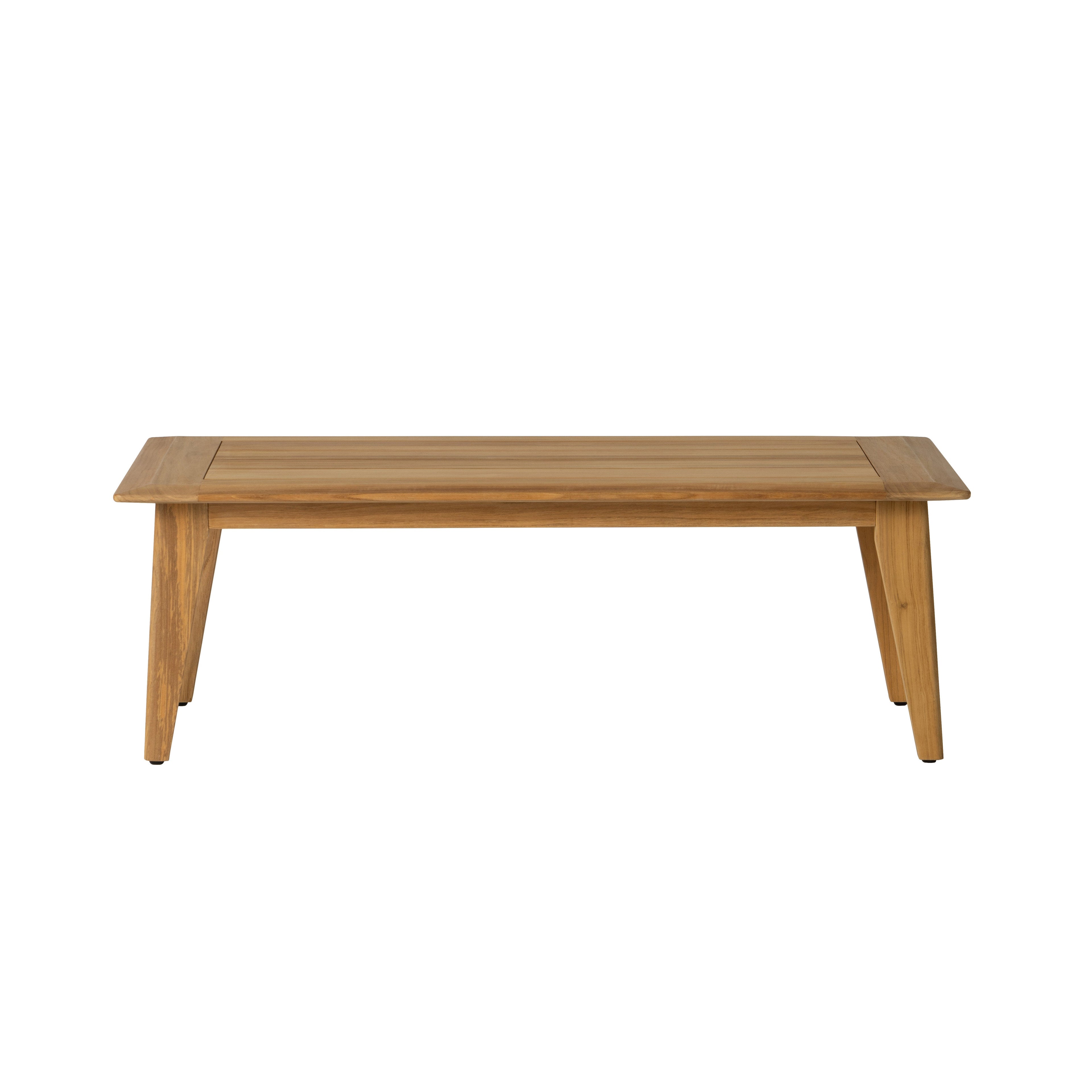 Alpine 48" Rectangular Cocktail Table — Front View