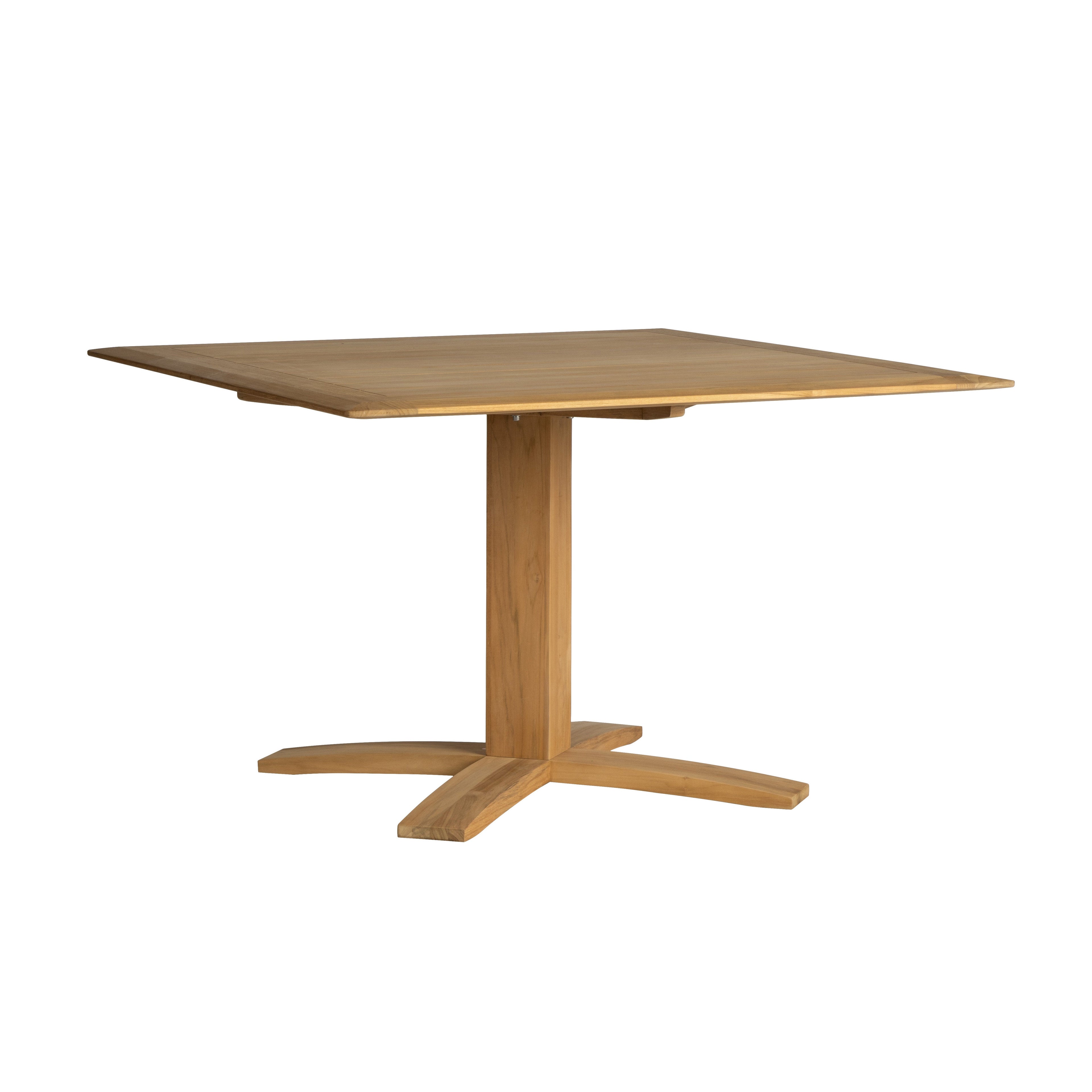 Alpine 48" Pedestal Dining Table — Angle