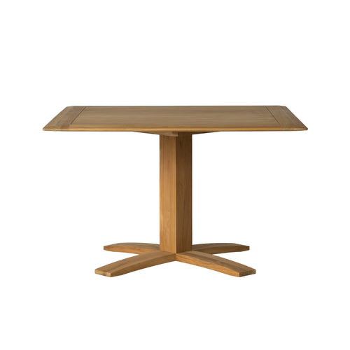Alpine 48" Pedestal Dining Table — Front