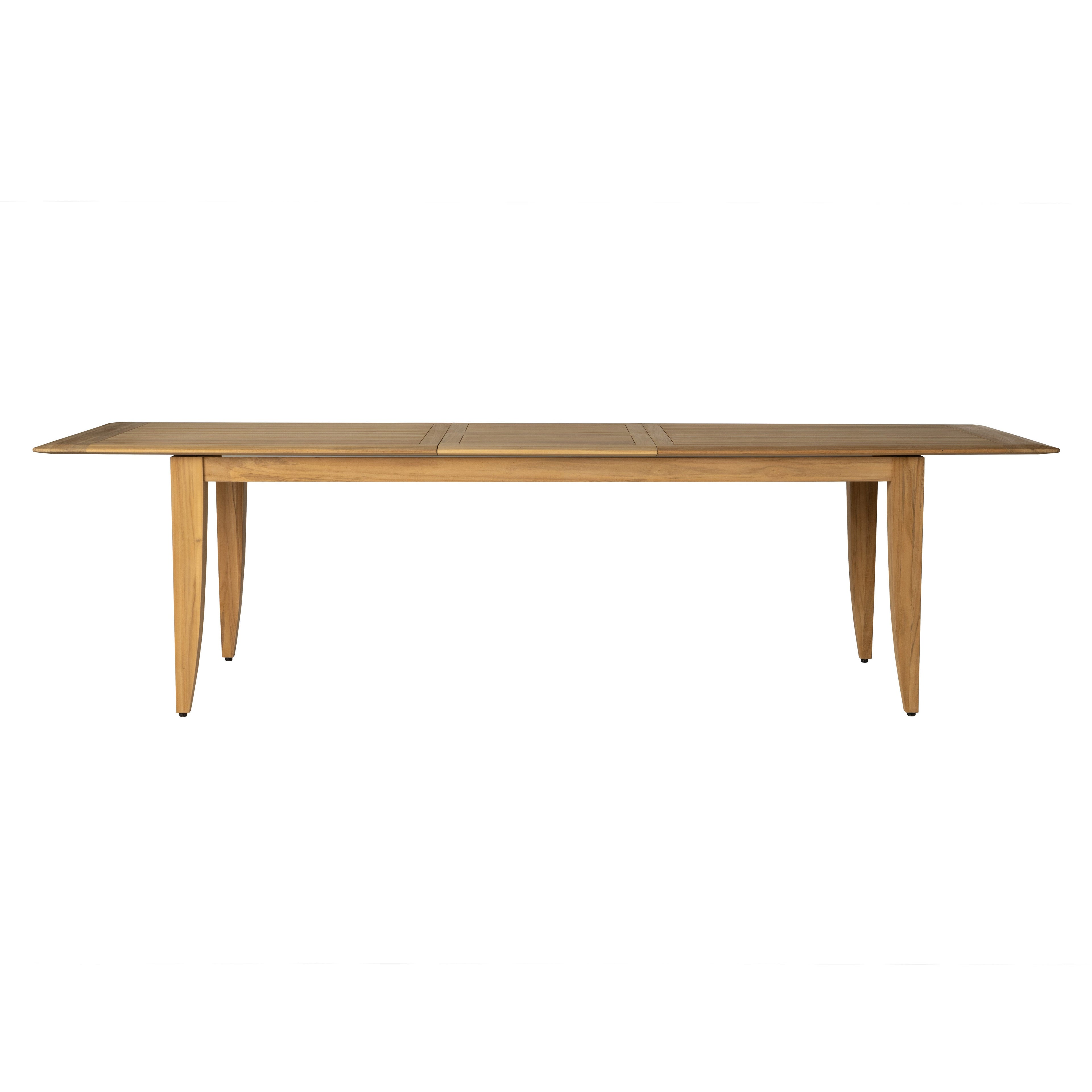 Alpine 86"–112" Rectangular Butterfly Table — Front