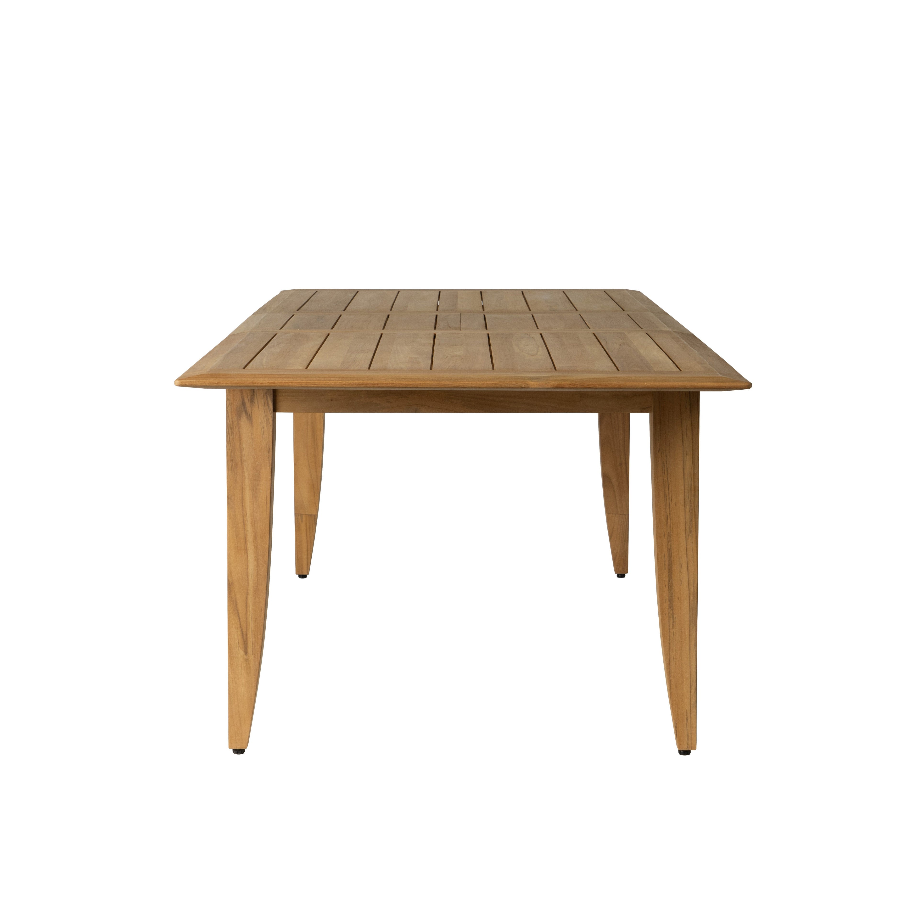 Alpine 86"–112" Rectangular Butterfly Table — Side