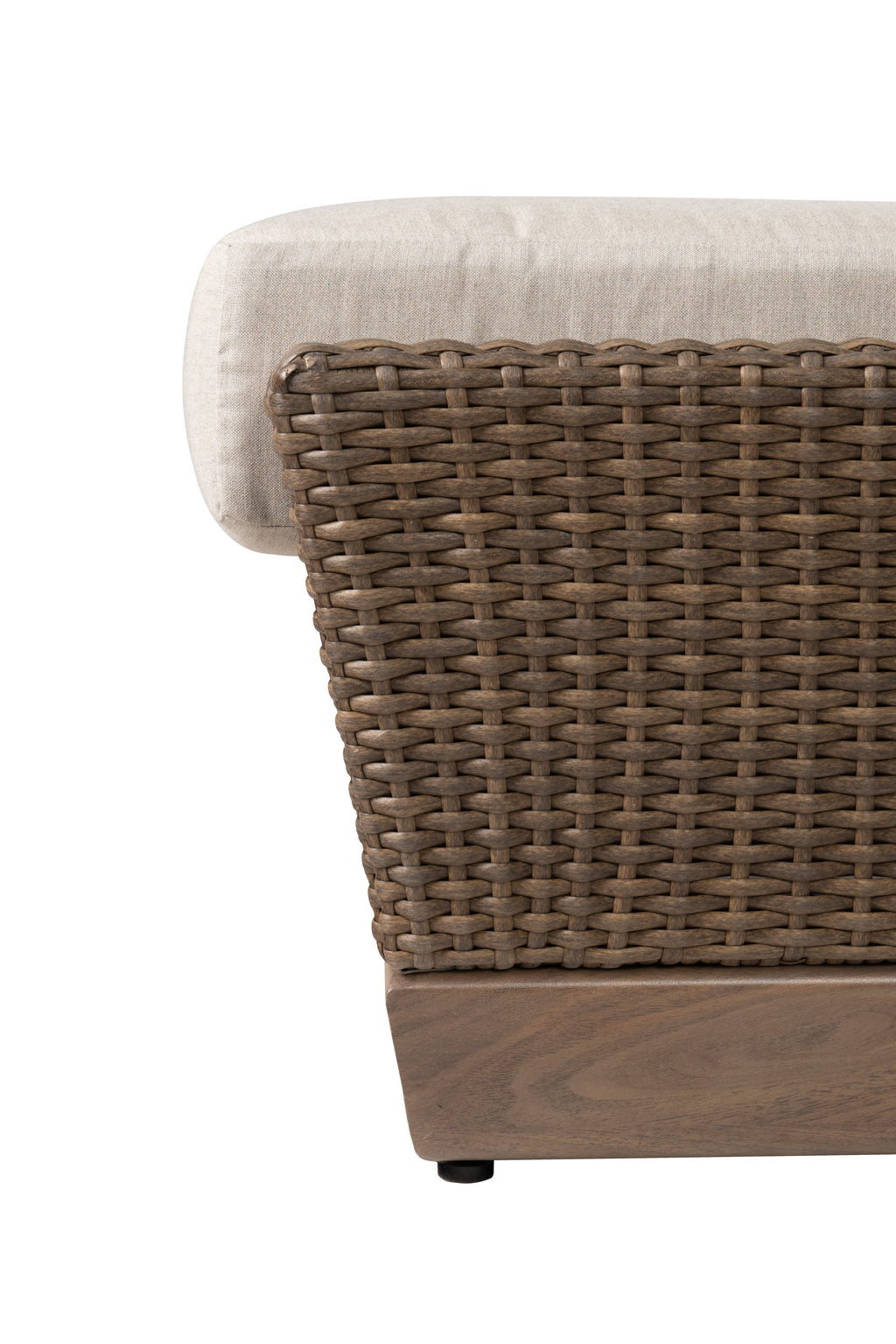 Charisma Pool Chaise in Brindle Finish with Hansen Sky fabric — Detail2