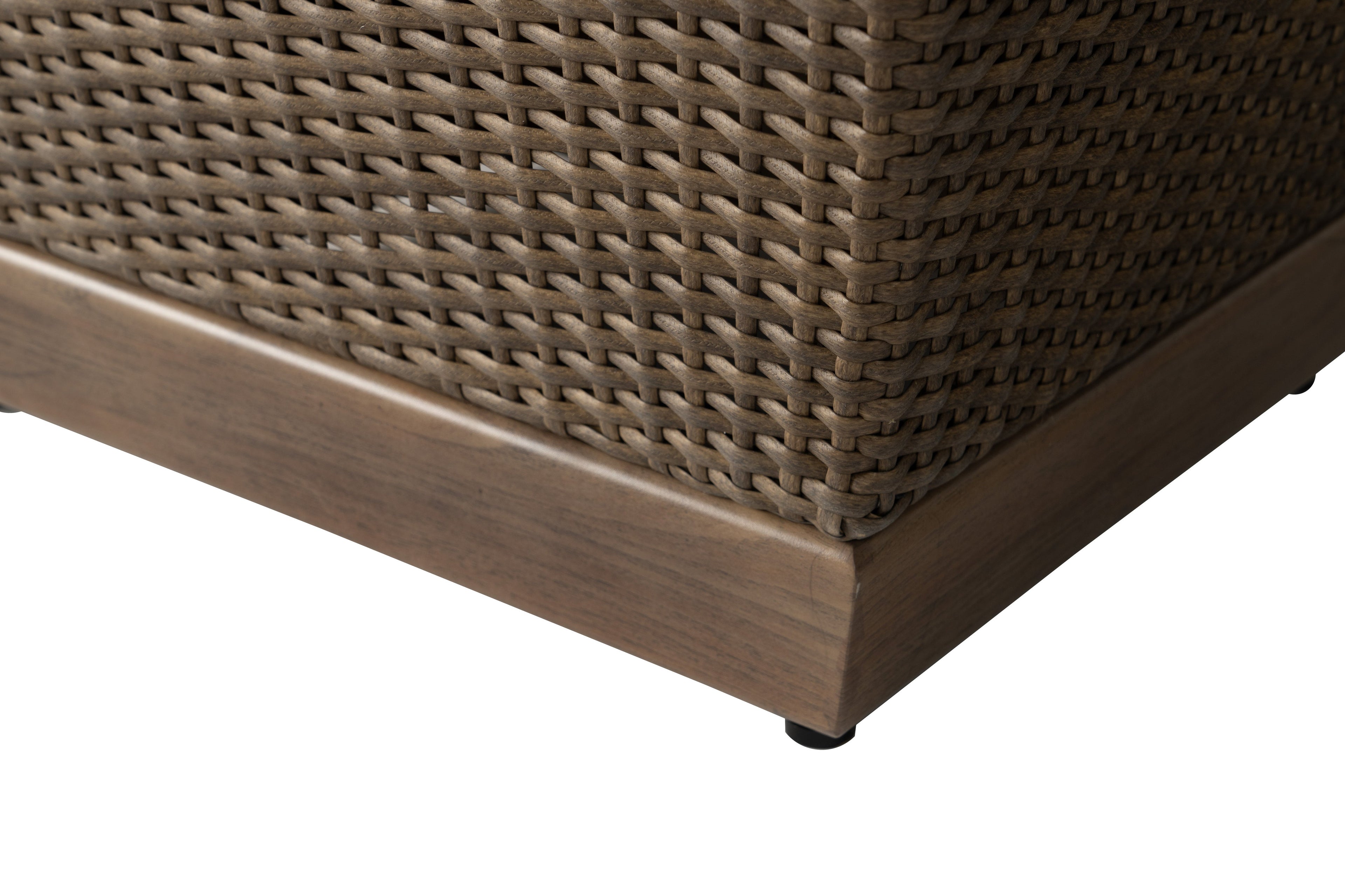Charisma 86" Rectangular Dining Table in Brindle Finish — Detail
