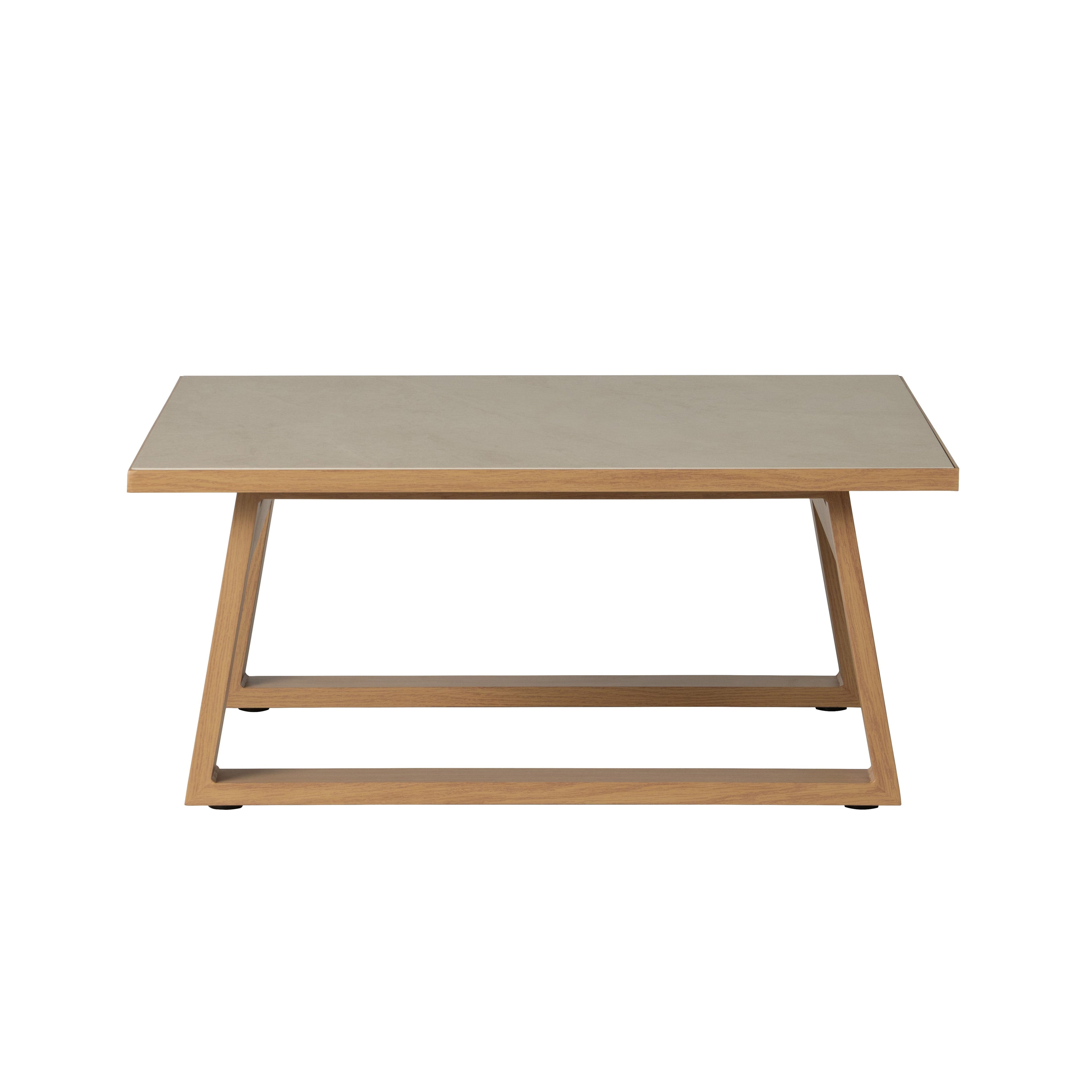 Pursuit 36" Square Cocktail Table — Side