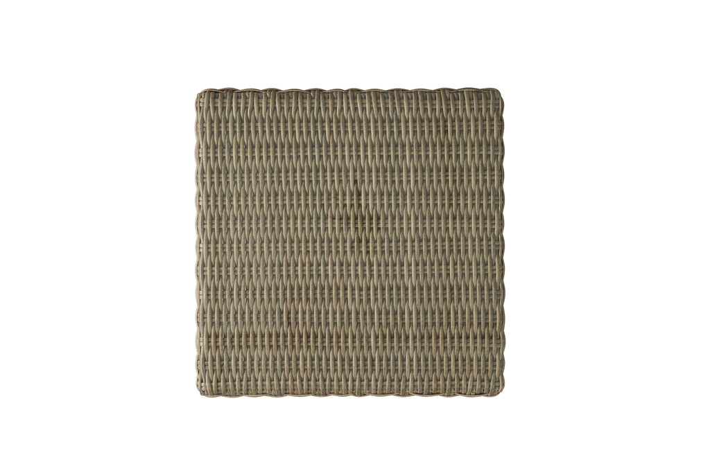 Milan 25" Square End Table — Overhead