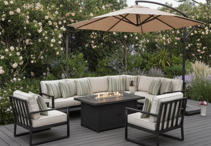 The Westport Modern Outdoor Seating Set