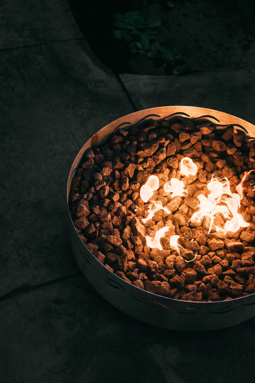 Fire Surfer Stainless Steel Fire Pit