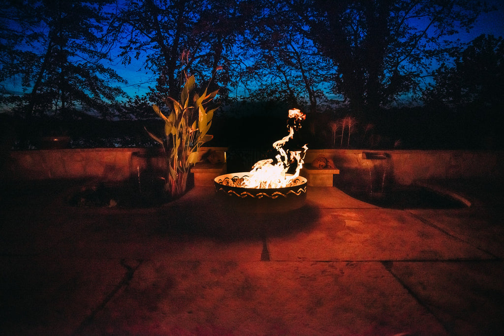 Fire Surfer Stainless Steel Fire Pit