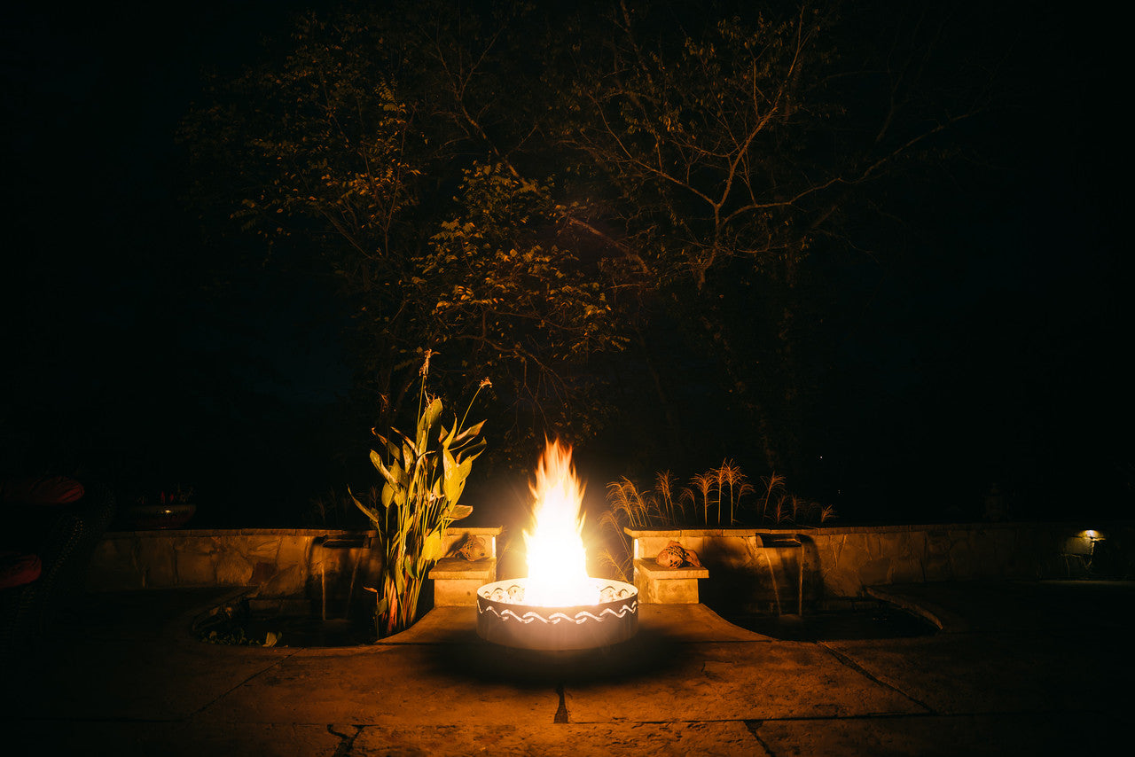Fire Surfer Stainless Steel Fire Pit