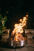 Fire Surfer Stainless Steel Fire Pit