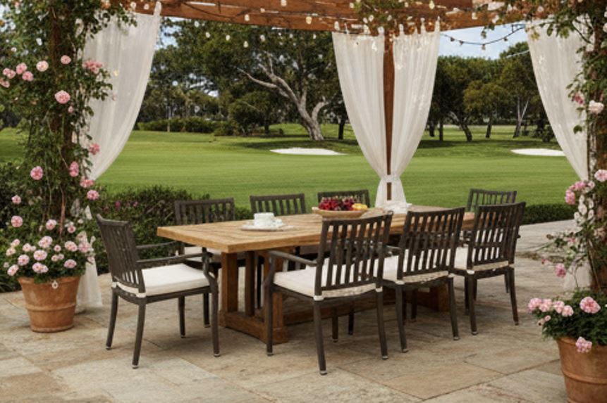 The Rosewood Terrace Dining Set