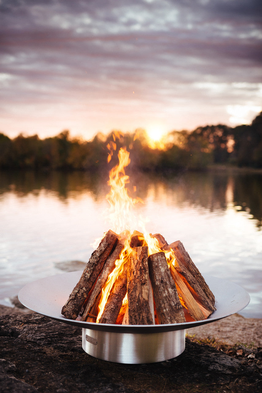 Bella Vita 46" Stainless Steel Fire Pit