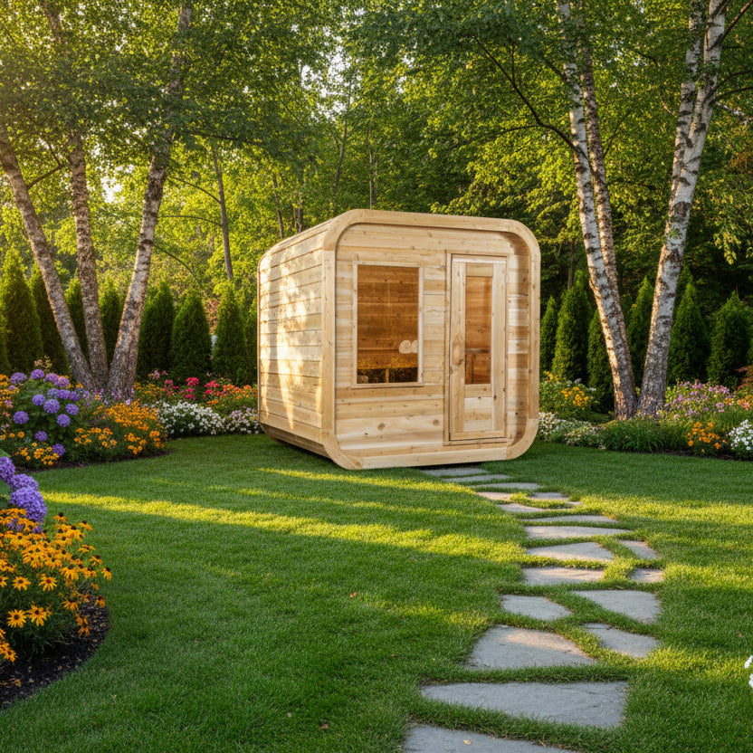 Canadian Timber Luna Outdoor Sauna