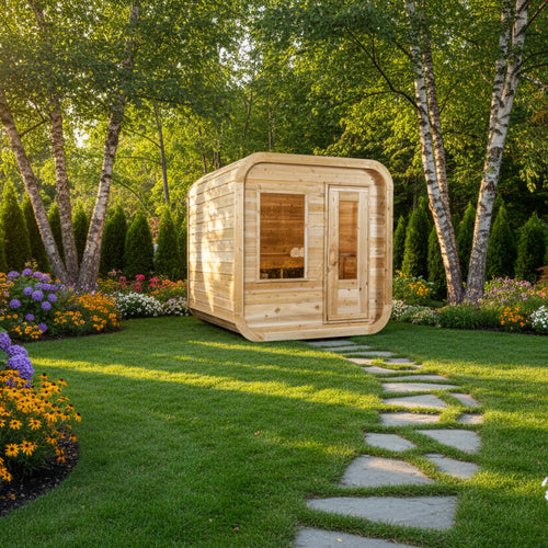 Canadian Timber Luna Outdoor Sauna