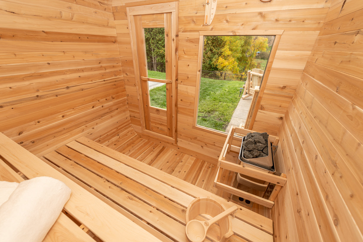 Canadian Timber Luna Outdoor Sauna