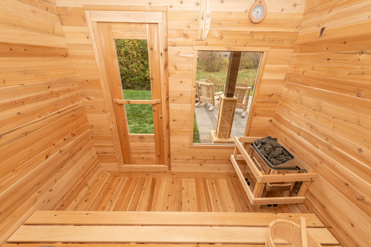 Canadian Timber Luna Outdoor Sauna