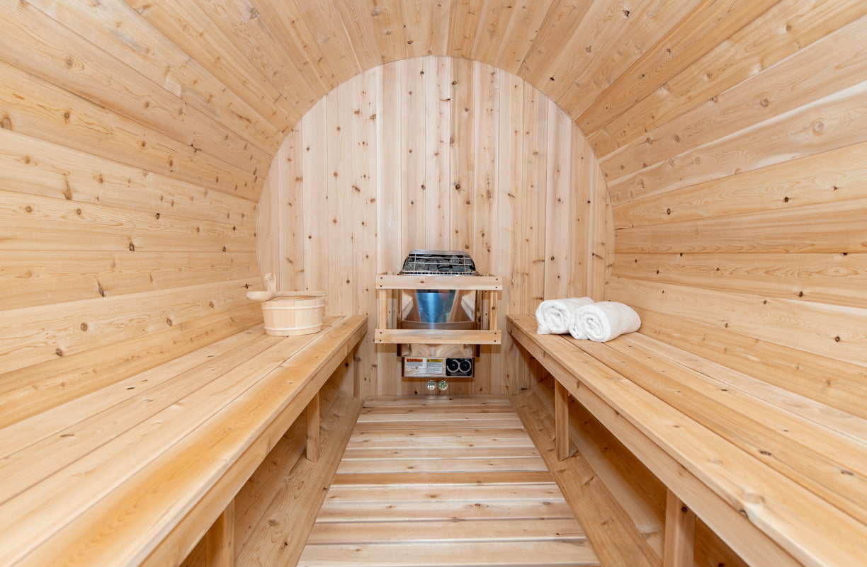 Canadian Timber Tranquility Barrel Sauna