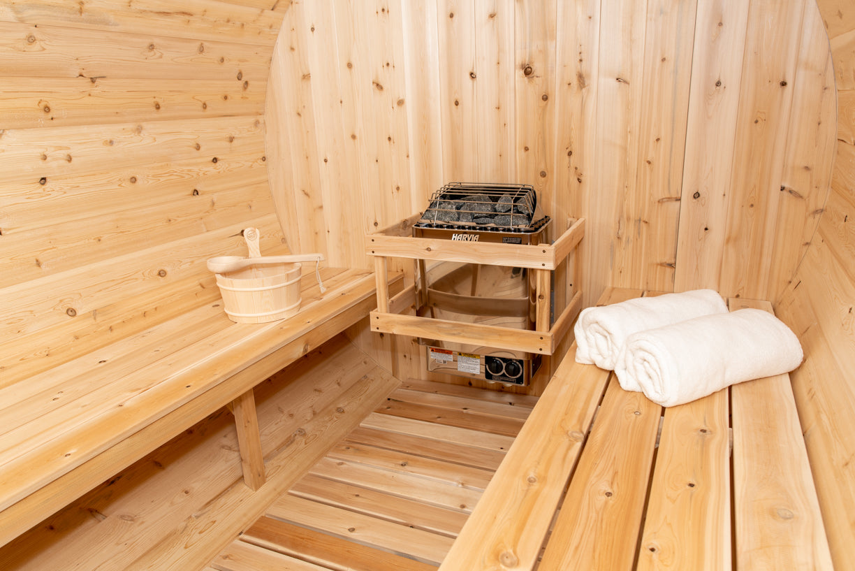 Canadian Timber Tranquility Barrel Sauna