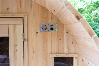 LeisureCraft CT Tranquility Barrel Sauna