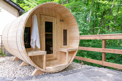 LeisureCraft CT Tranquility Barrel Sauna