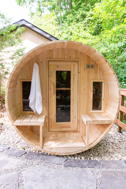 LeisureCraft CT Tranquility Barrel Sauna